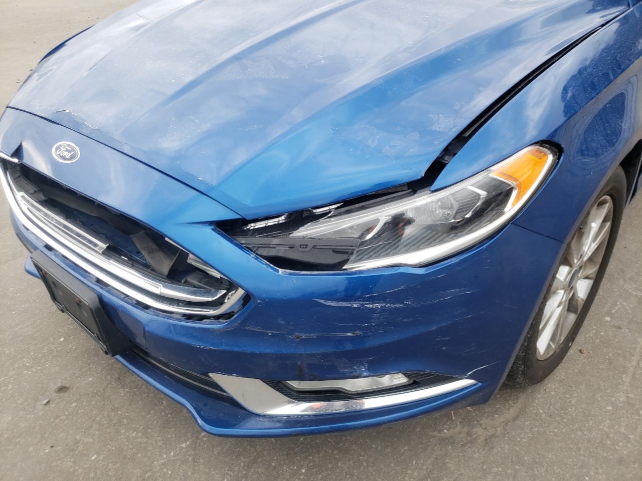 Photo 9 from auction – 2017 FORD FUSION SE with VIN 3FA6P0HD1HR265766