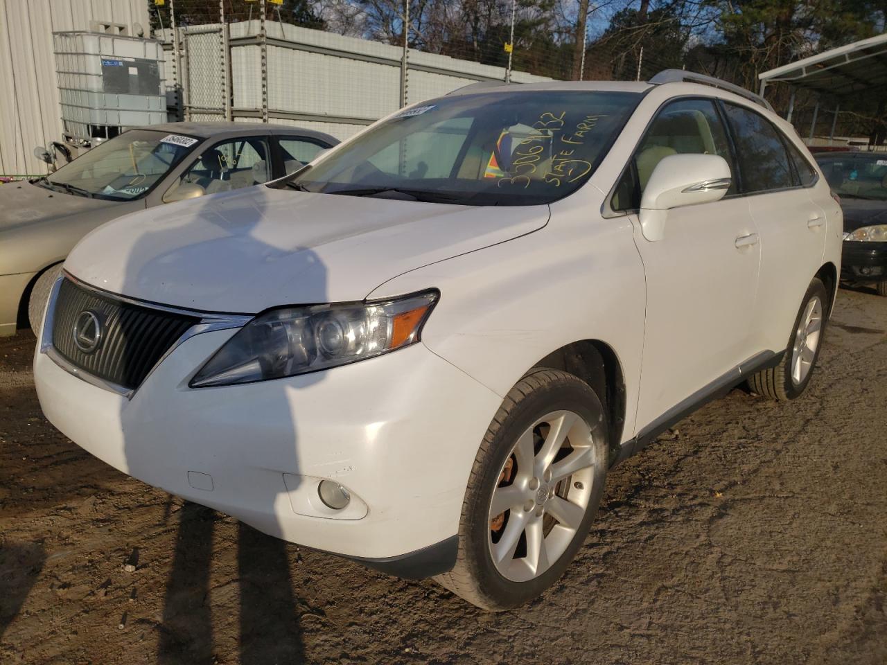 Photo 2 from auction – 2011 LEXUS RX 350 with VIN 2T2ZK1BA2BC057088