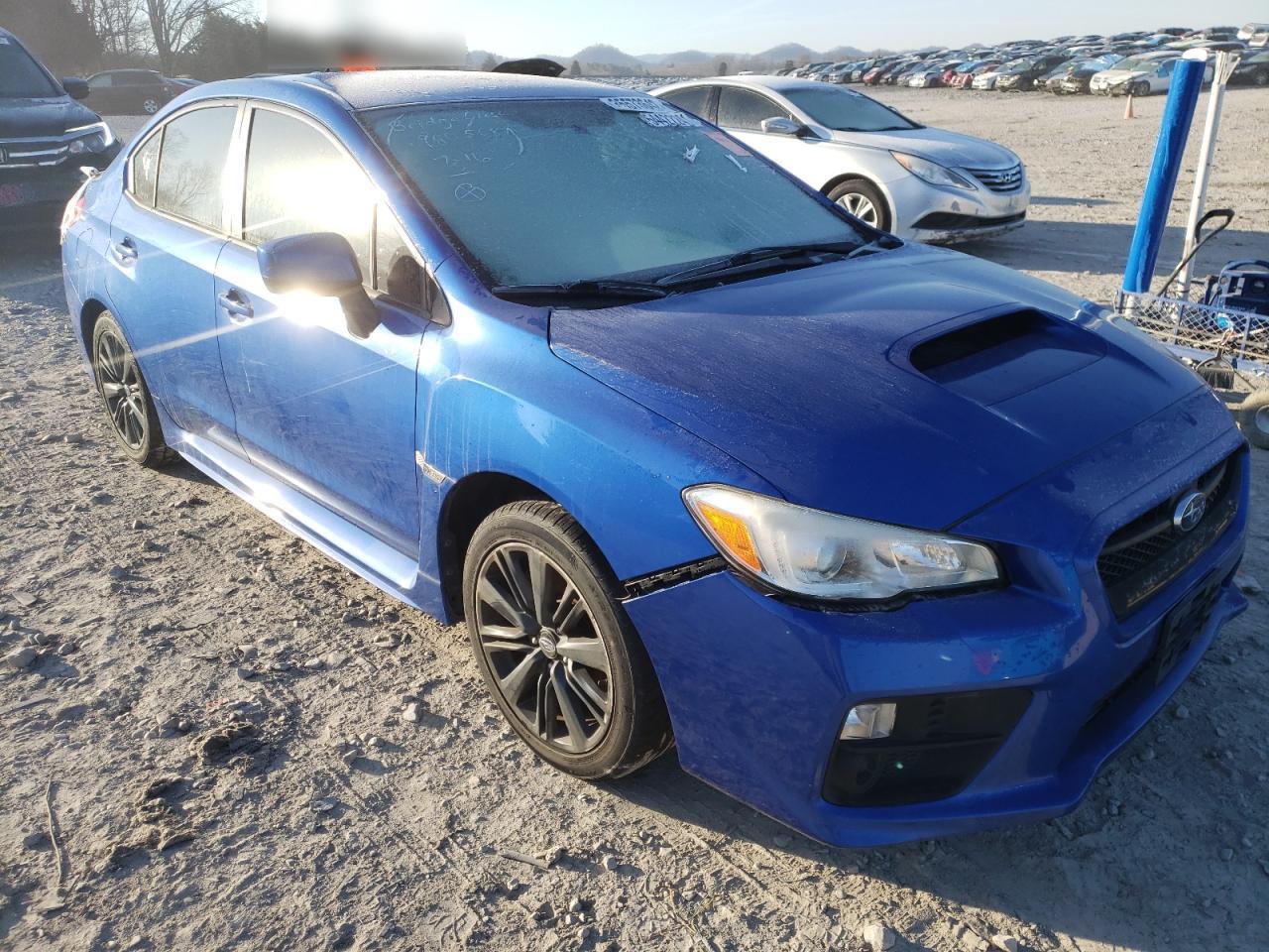 SUBARU WRX 2015 with VIN JF1VA1A68F9805587 - Photo from auction