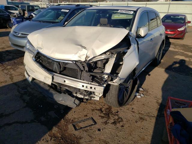 Photo 2 from auction – 2017 ACURA MDX TECHNO with VIN 5FRYD4H50HB016094