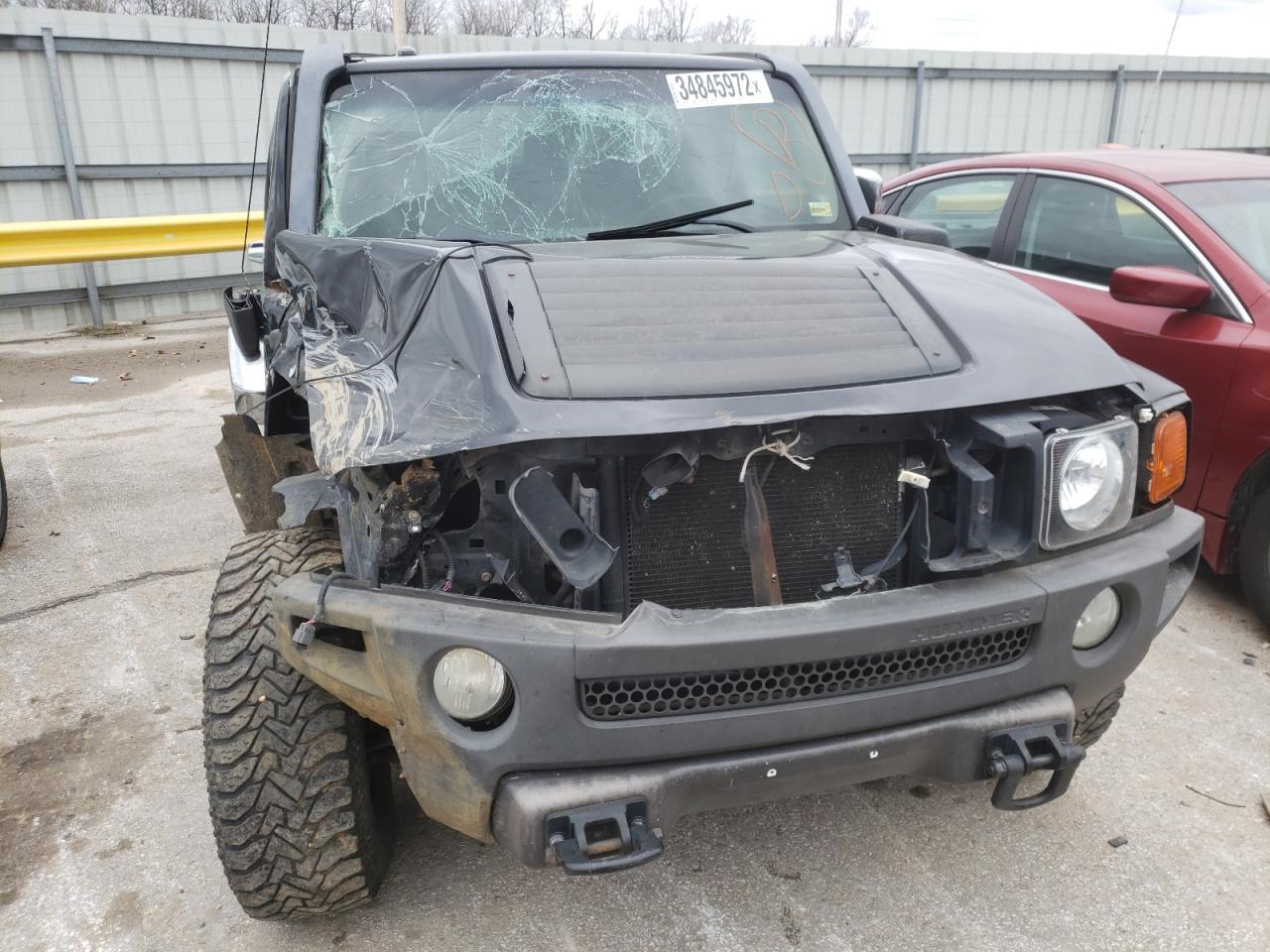 Photo 9 from auction – 2007 HUMMER H3 with VIN 5GTDN13E878137644