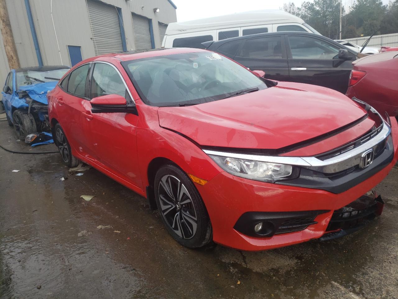 HONDA CIVIC EXL 2016 with VIN 2HGFC1F77GH652102 - Photo from auction