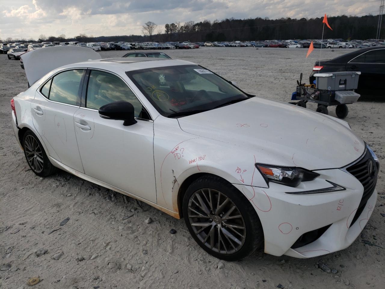 LEXUS IS 200T 2016 with VIN JTHBA1D26G5011233 - Photo from auction