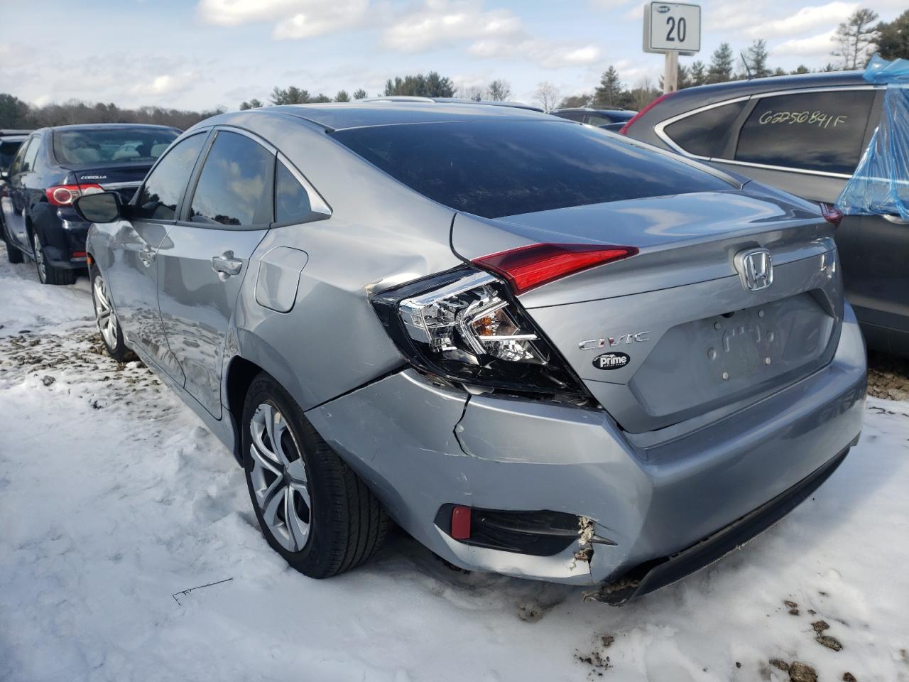 Photo 3 from auction – 2017 HONDA CIVIC LX with VIN 19XFC2F59HE227075
