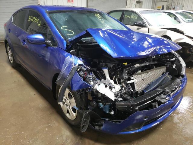 KIA FORTE LX 2017 with VIN 3KPFK4A74HE016292 - Photo from auction
