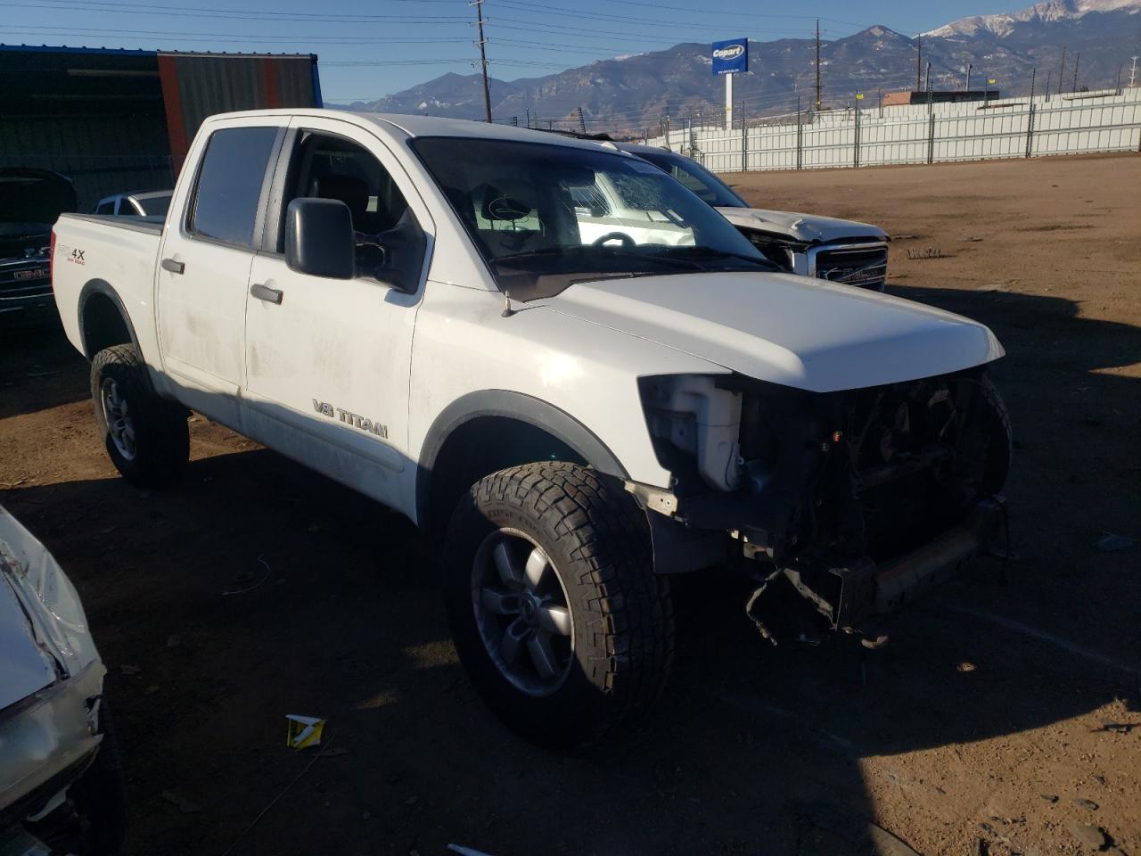 NISSAN TITAN S 2012 with VIN 1N6AA0EC3CN303699 - Photo from auction