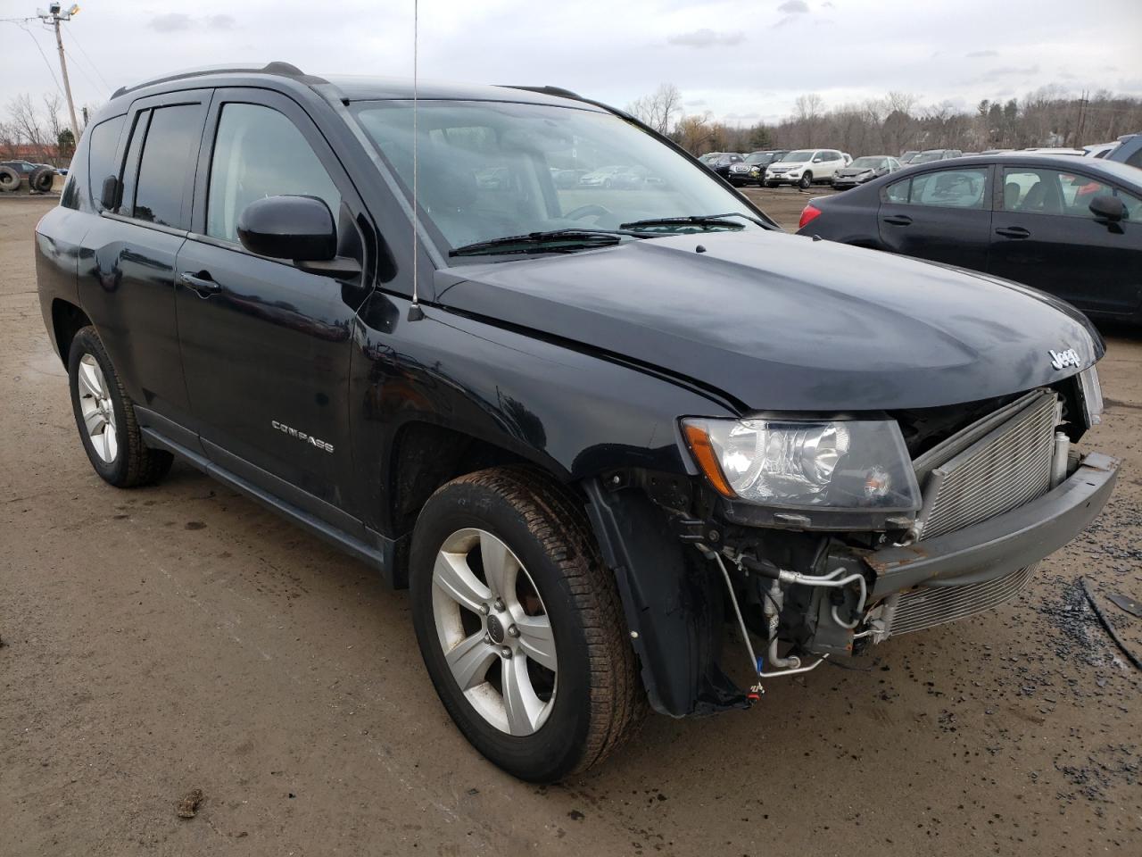 JEEP COMPASS LA 2014 with VIN 1C4NJDEB6ED621389 - Photo from auction