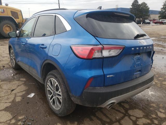 Photo 3 from auction – 2021 FORD ESCAPE SEL with VIN 1FMCU9H63MUB09285