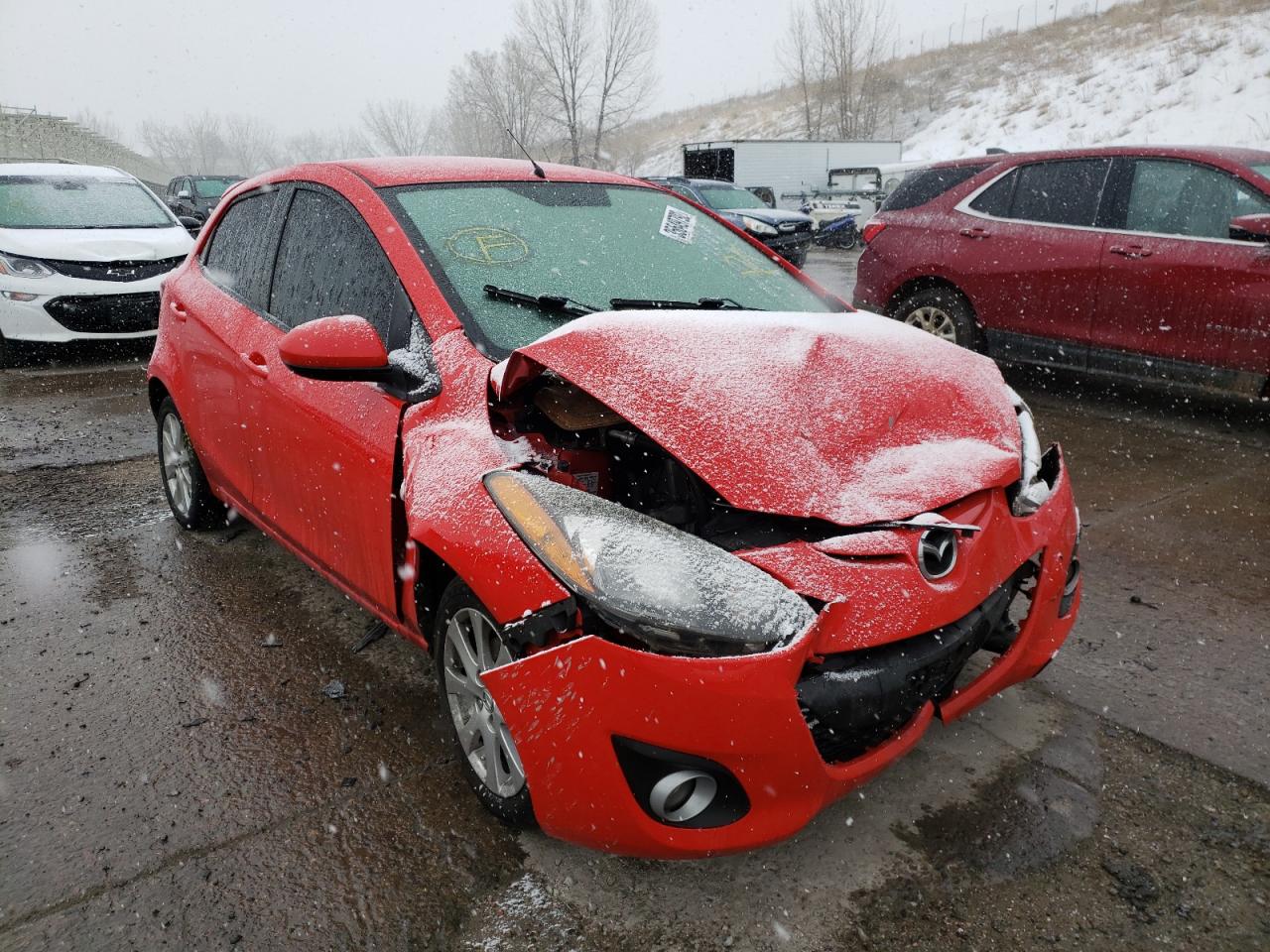 MAZDA MAZDA2 2011 with VIN JM1DE1HY4B0105422 - Photo from auction