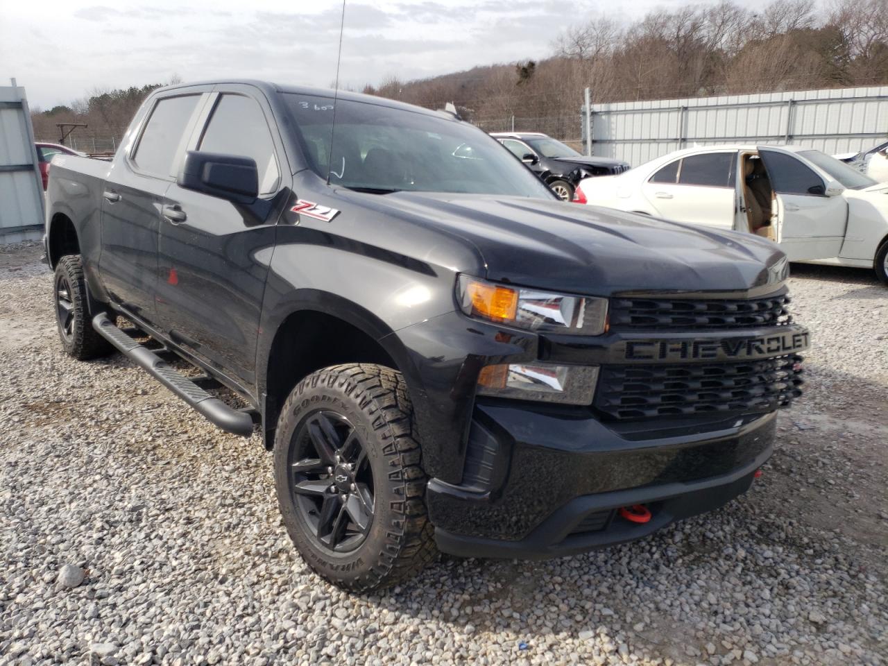 CHEVROLET SILVERADO 2020 with VIN 1GCPYCEF6LZ355468 - Photo from auction