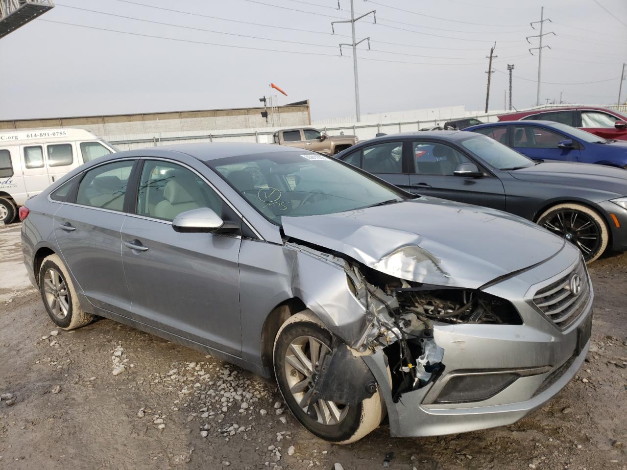 HYUNDAI SONATA SE 2016 with VIN 5NPE24AF1GH336814 - Photo from auction