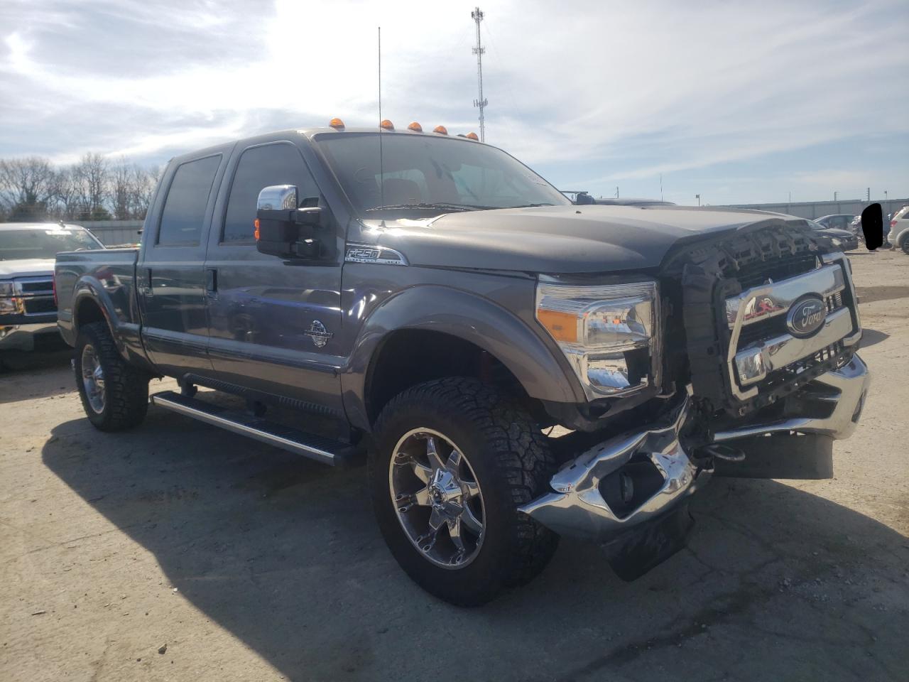 FORD F250 SUPER 2014 with VIN 1FT7W2BT4EEA08810 - Photo from auction
