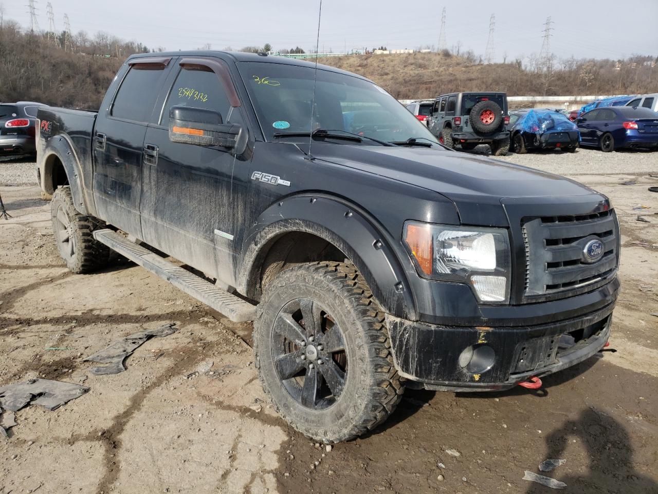 FORD F150 SUPER 2012 with VIN 1FTFW1ET5CFA19081 - Photo from auction