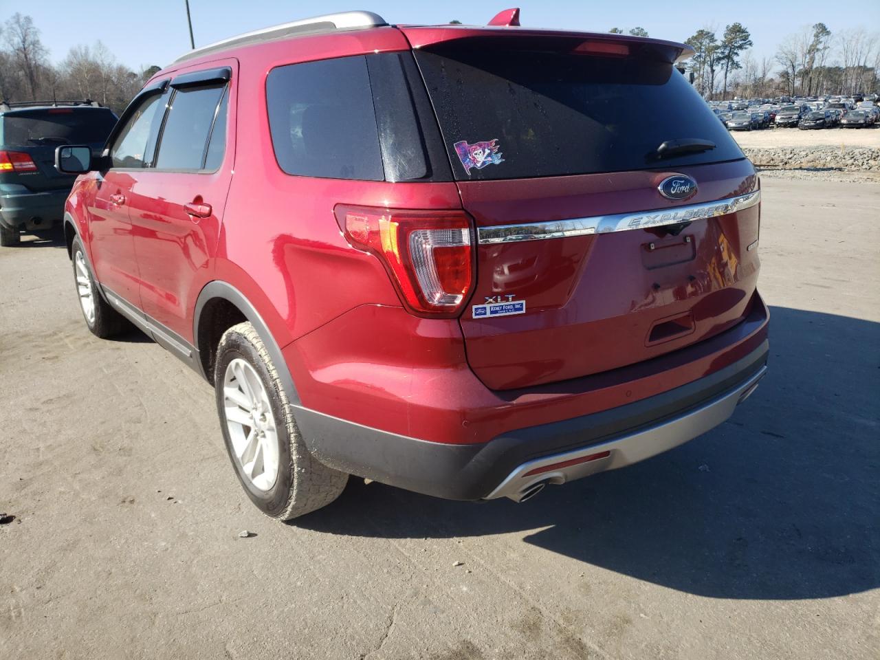 Photo 3 from auction – 2016 FORD EXPLORER X with VIN 1FM5K7D80GGA63315