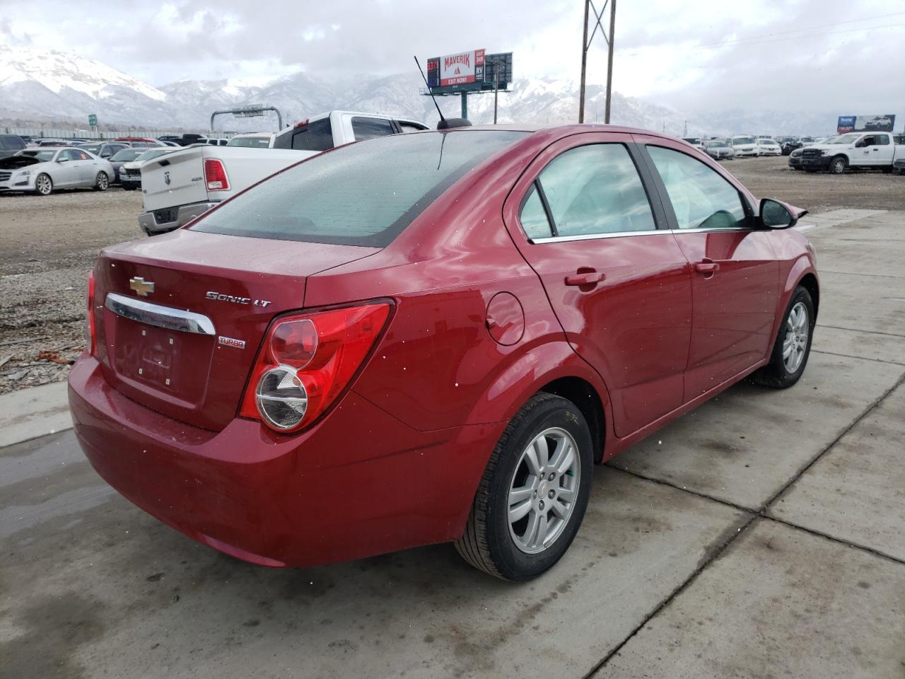 Photo 4 from auction – 2015 CHEVROLET SONIC LT with VIN 1G1JC5SB3F4151707
