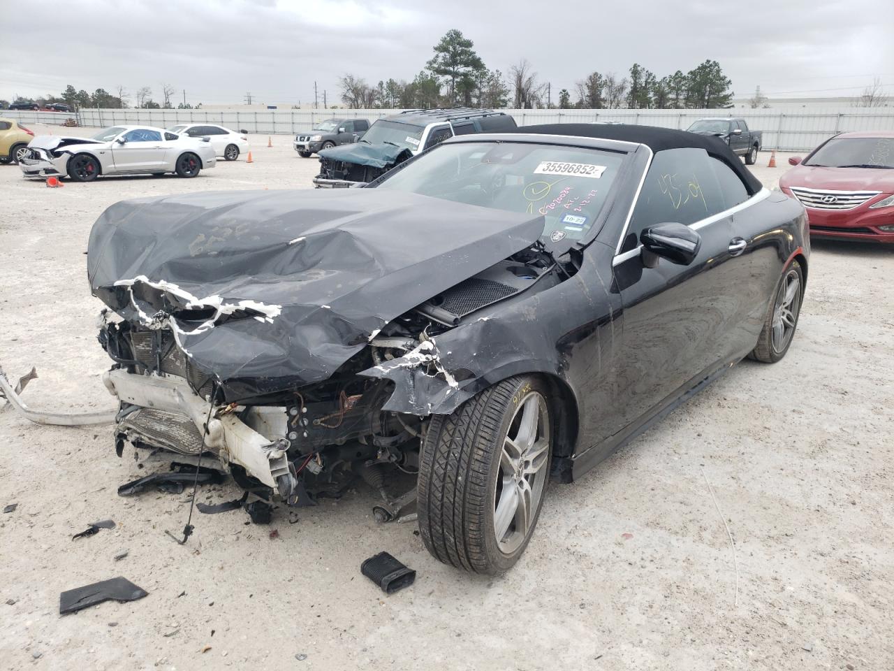 Photo 2 from auction – 2018 MERCEDES-BENZ E 400 with VIN WDD1K6FB0JF036107