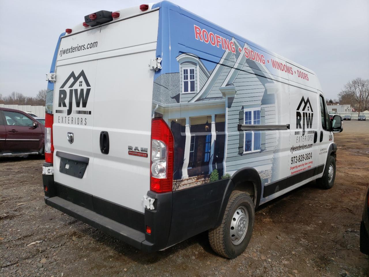 Photo 4 from auction – 2021 RAM PROMASTER with VIN 3C6MRVJG7ME532995