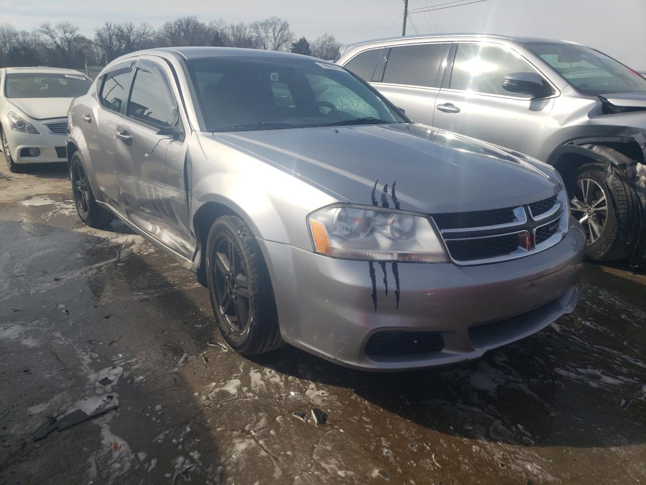 DODGE AVENGER SE 2014 with VIN 1C3CDZAG6EN184487 - Photo from auction