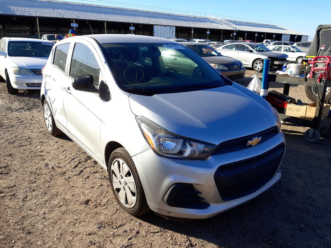 CHEVROLET SPARK LS 2016 with VIN KL8CB6SA6GC634768 - Photo from auction