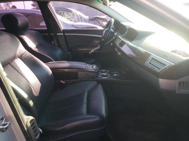 Photo 5 from auction – 2006 BMW 750 LI with VIN WBAHN83586DT35757