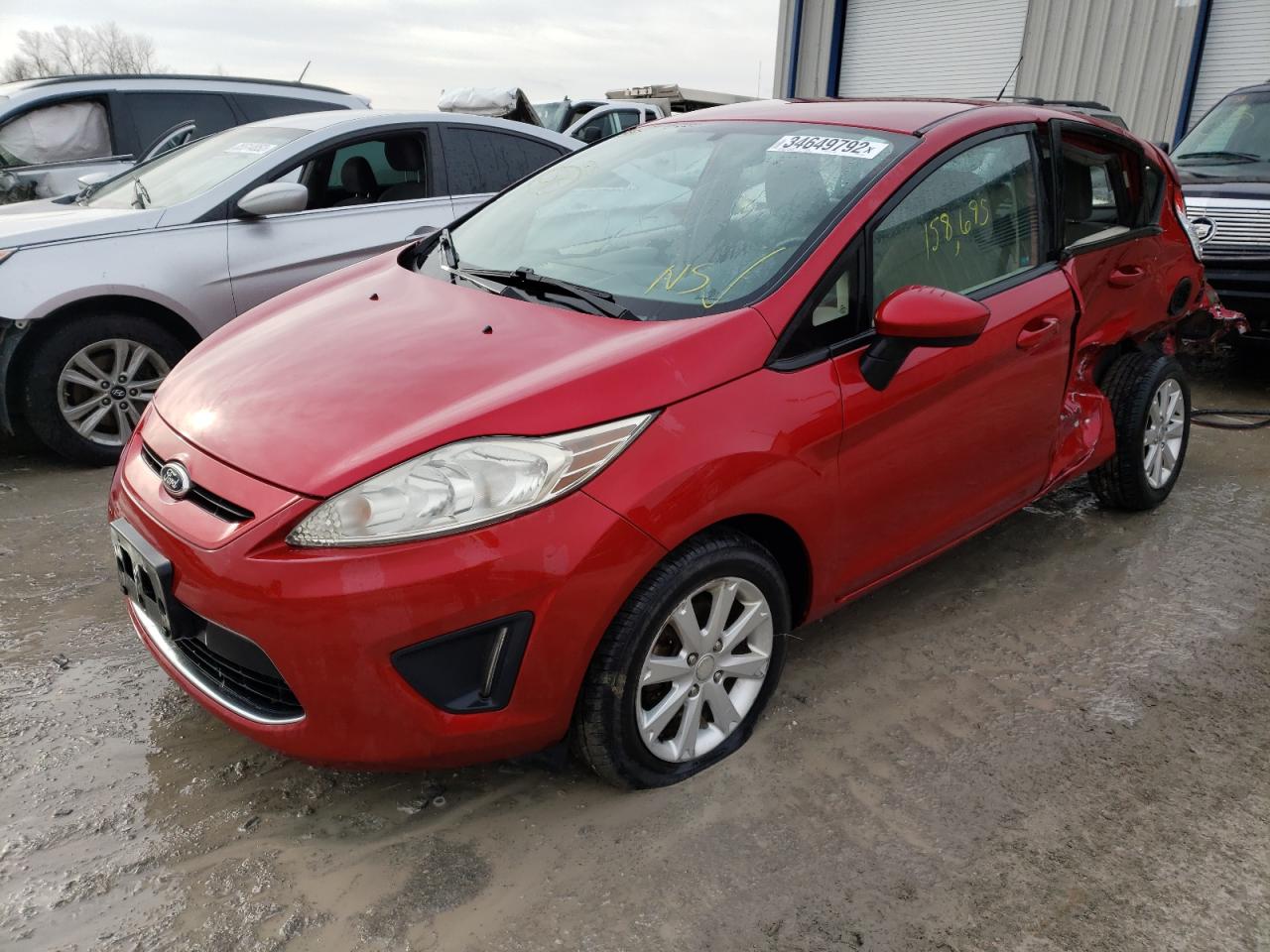 Photo 2 from auction – 2011 FORD FIESTA SE with VIN 3FADP4EJ4BM145358