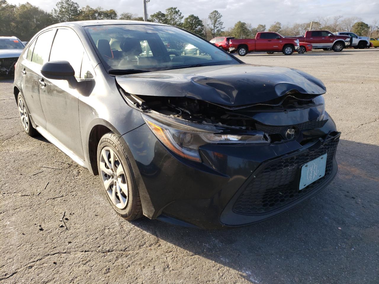 TOYOTA COROLLA LE 2020 with VIN JTDEPRAE8LJ035948 - Photo from auction