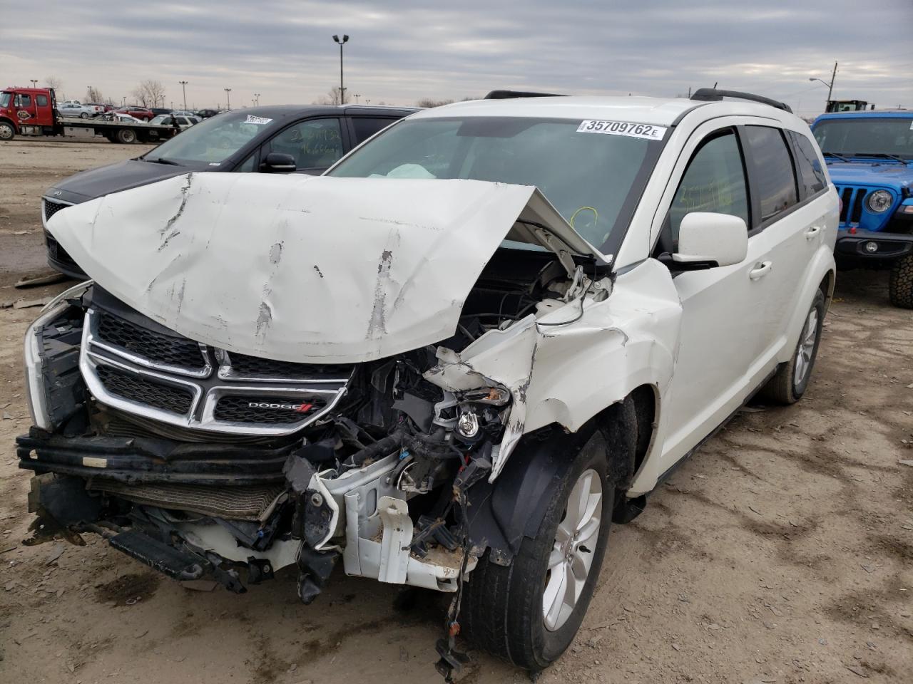 Photo 2 from auction – 2015 DODGE JOURNEY SX with VIN 3C4PDCBG1FT595371