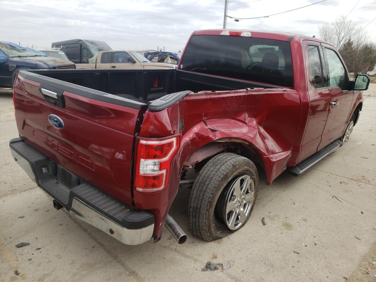 Photo 4 from auction – 2019 FORD F150 SUPER with VIN 1FTEX1EB0KKF33412