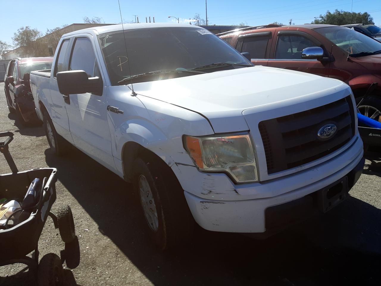 FORD F150 SUPER 2009 with VIN 1FTRX12WX9FB07643 - Photo from auction
