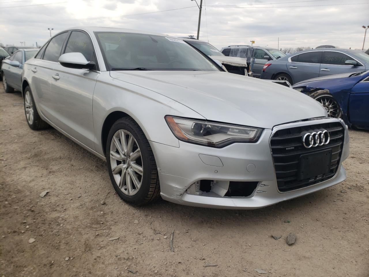 AUDI A6 PREMIUM 2014 with VIN WAUGFAFC0EN132302 - Photo from auction