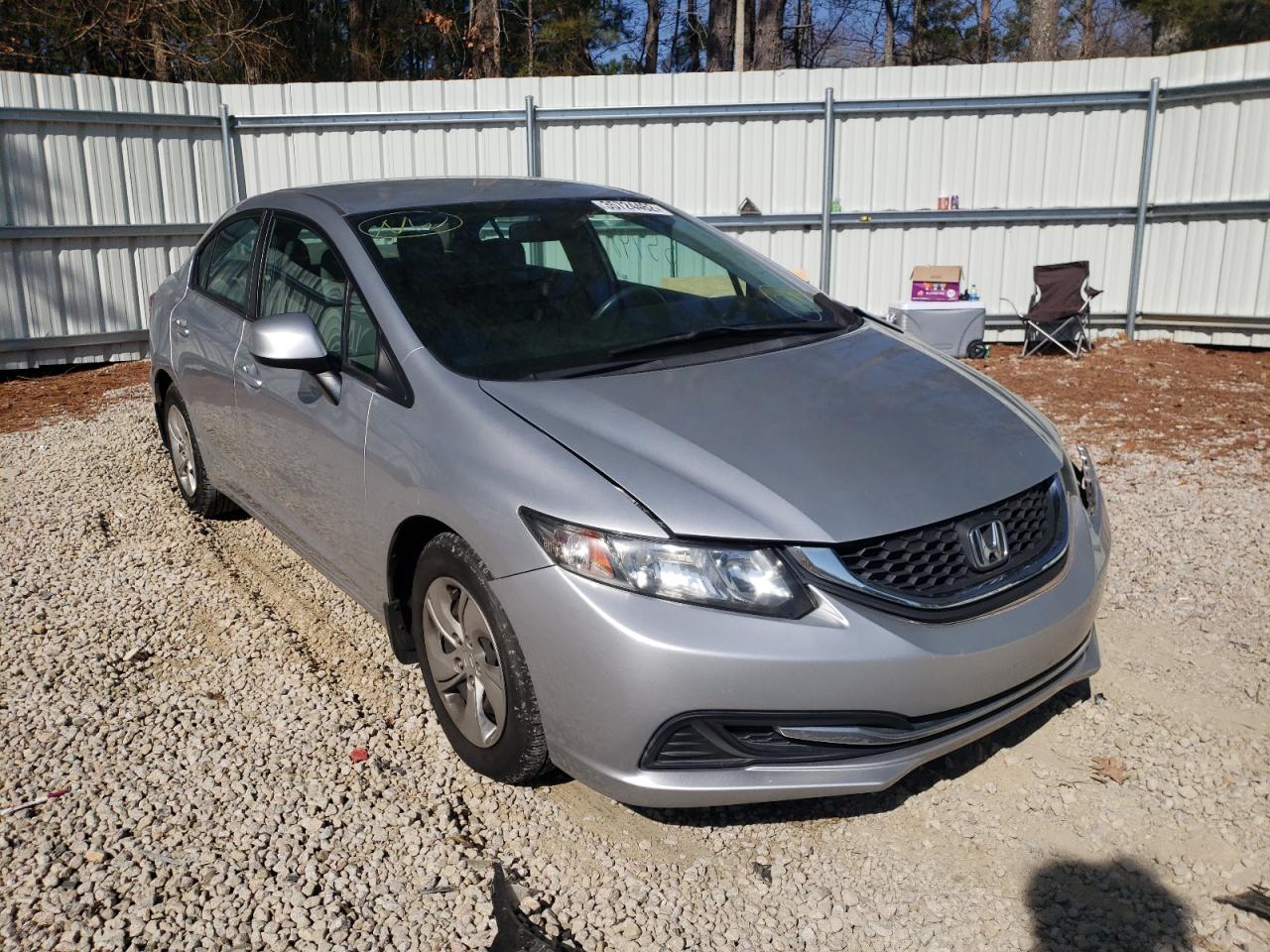 Photo 1 from auction – 2013 HONDA CIVIC LX with VIN 2HGFB2F5XDH570285