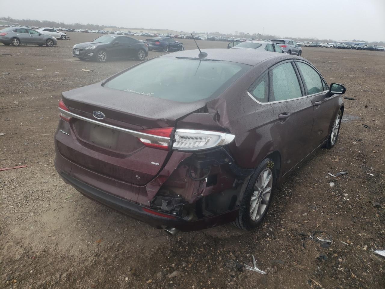 Photo 4 from auction – 2017 FORD FUSION SE with VIN 3FA6P0H77HR200432