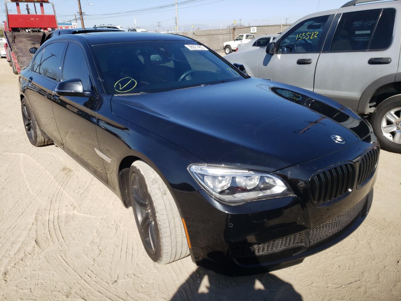 BMW 750LI 2014 with VIN WBAYE8C5XED136448 - Photo from auction