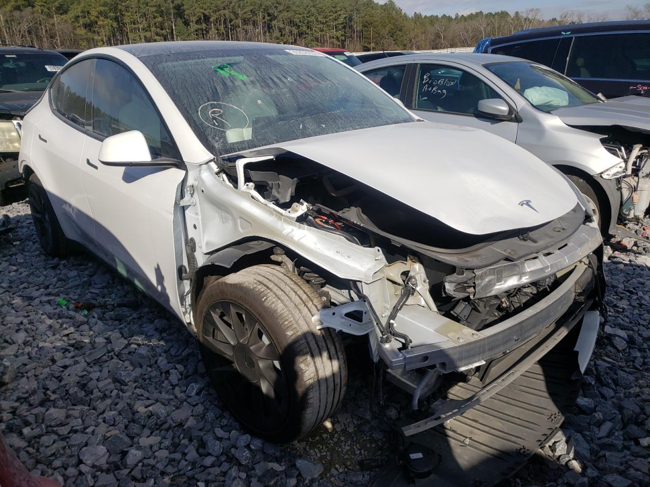صورة رقم 1 من المزاد - 2021 TESLA MODEL Y مع VIN 5YJYGDEE3MF130582