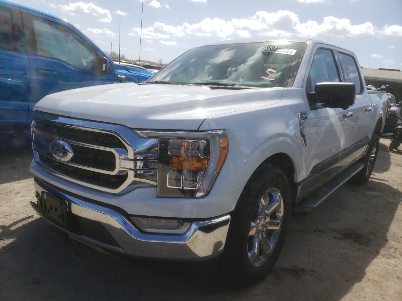 Photo 2 from auction – 2021 FORD F150 SUPER with VIN 1FTEW1C87MFB34955