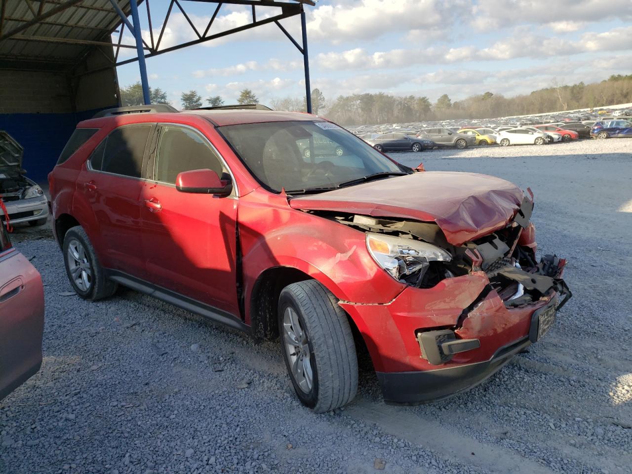 CHEVROLET EQUINOX LT 2012 with VIN 2GNALDEK7C1331462 - Photo from auction