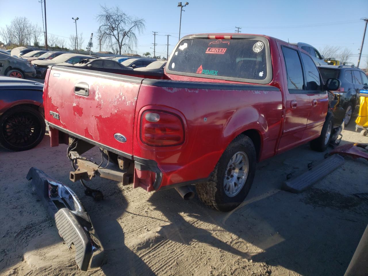 Foto 4 de la subasta – 2002 FORD F150 SUPER con VIN 1FTRW07652KC80022
