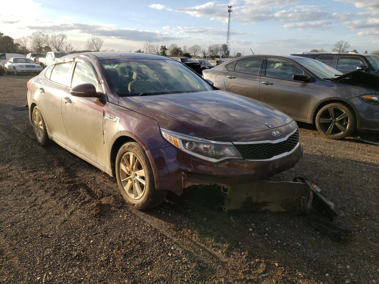 KIA OPTIMA LX 2016 with VIN 5XXGT4L37GG097502 - Photo from auction