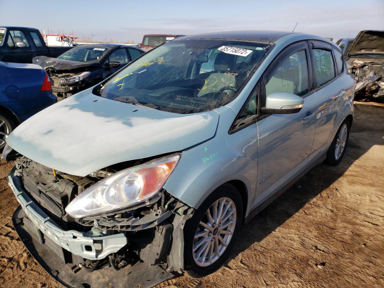 Photo 2 from auction – 2014 FORD C-MAX SE with VIN 1FADP5AU5EL511520