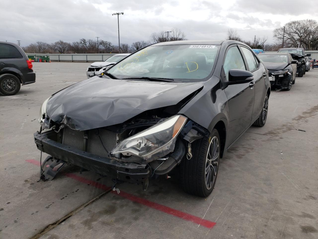 Photo 9 from auction – 2016 TOYOTA COROLLA L with VIN 5YFBURHE6GP386912