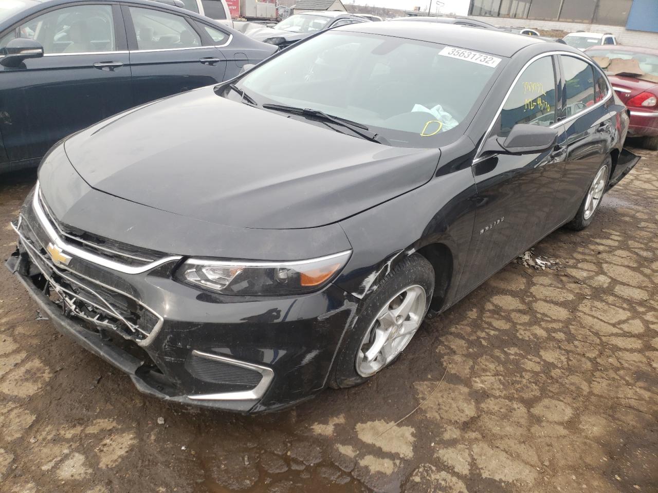 Photo 2 from auction – 2018 CHEVROLET MALIBU LS with VIN 1G1ZB5ST2JF262566