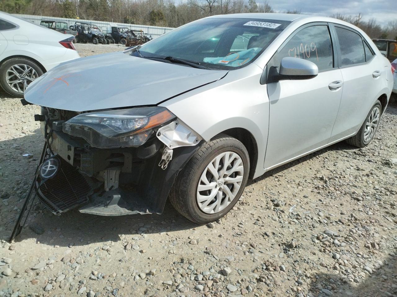 Photo 2 from auction – 2017 TOYOTA COROLLA L with VIN 5YFBURHE5HP642524