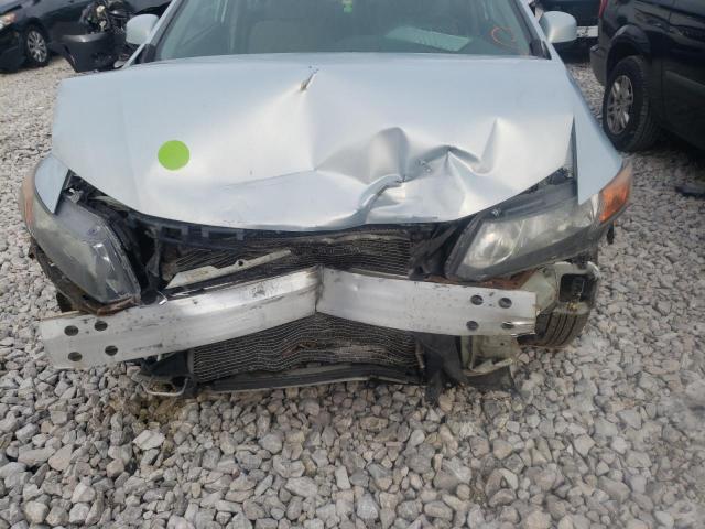 Photo 9 from auction – 2012 HONDA CIVIC LX with VIN 19XFB2F51CE037380