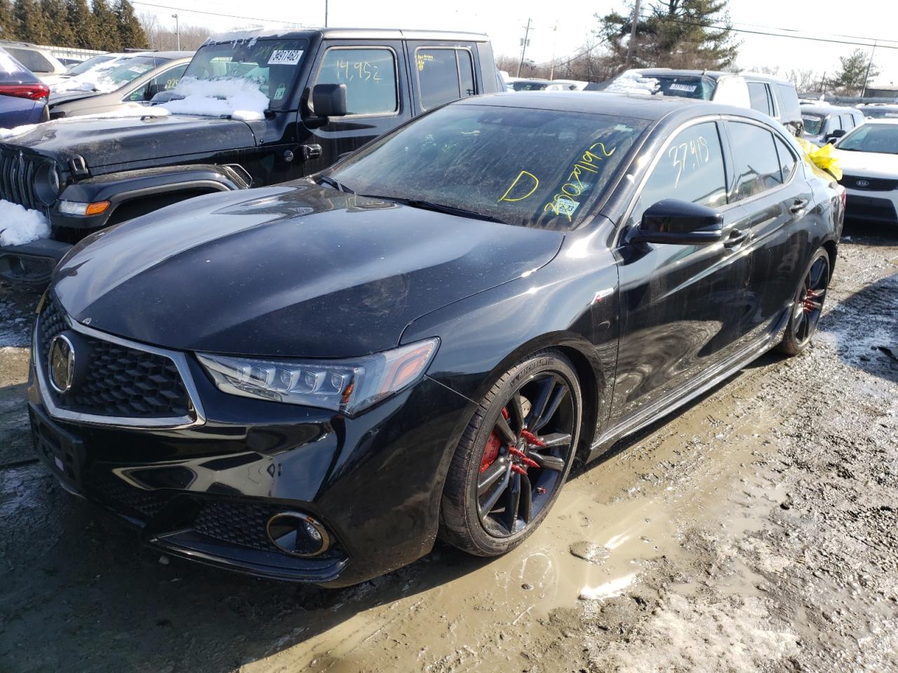 Photo 2 from auction – 2018 ACURA TLX TECH+A with VIN 19UUB3F60JA005611