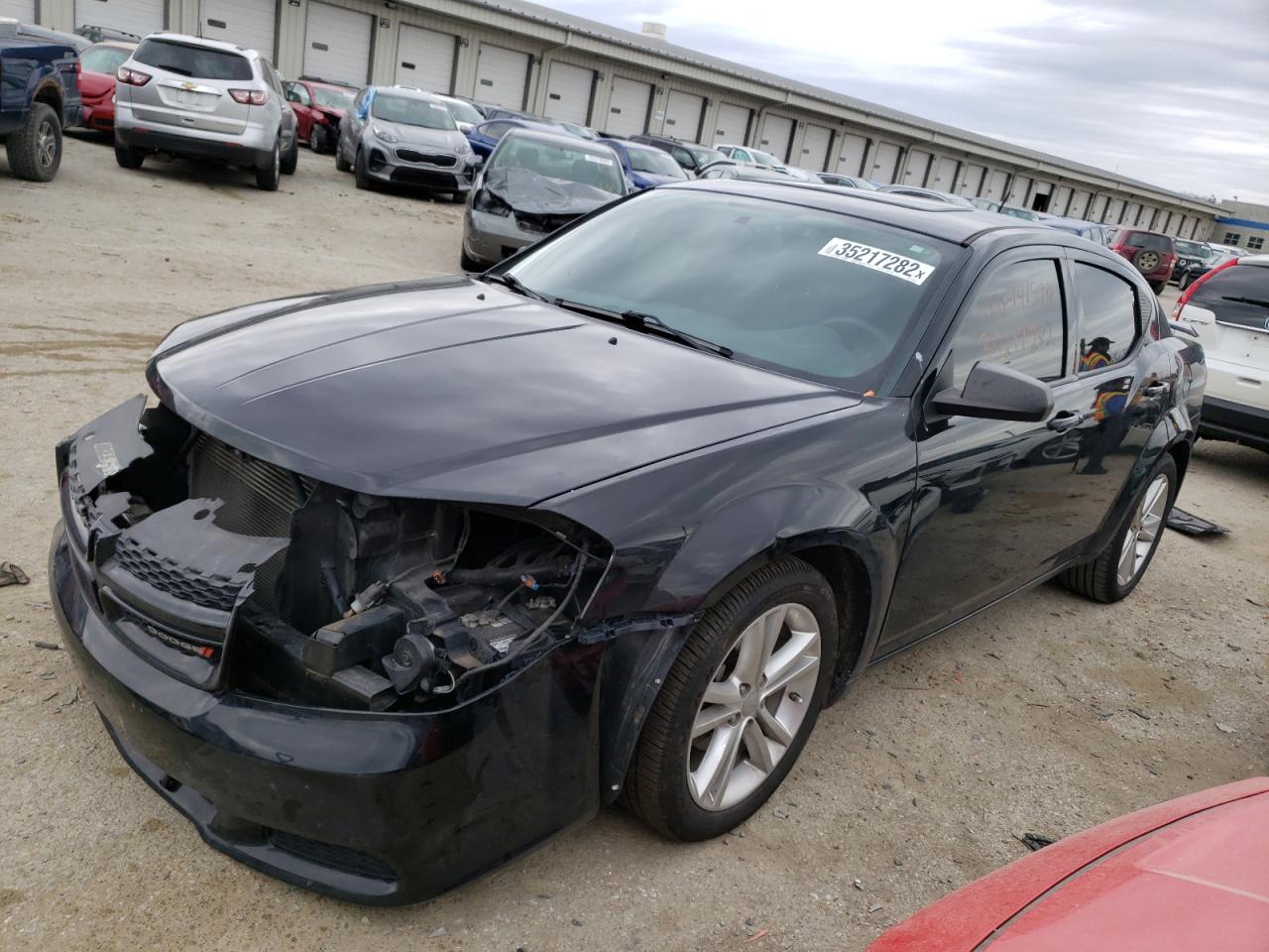 Photo 2 from auction – 2014 DODGE AVENGER SE with VIN 1C3CDZAB4EN154456