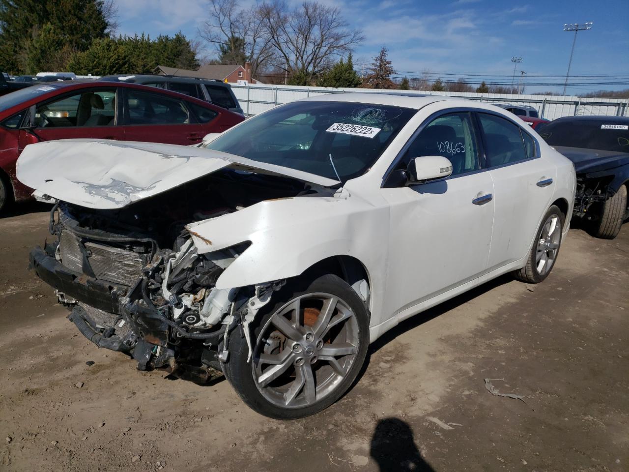 Photo 2 from auction – 2012 NISSAN MAXIMA with VIN 1N4AA5AP7CC863719