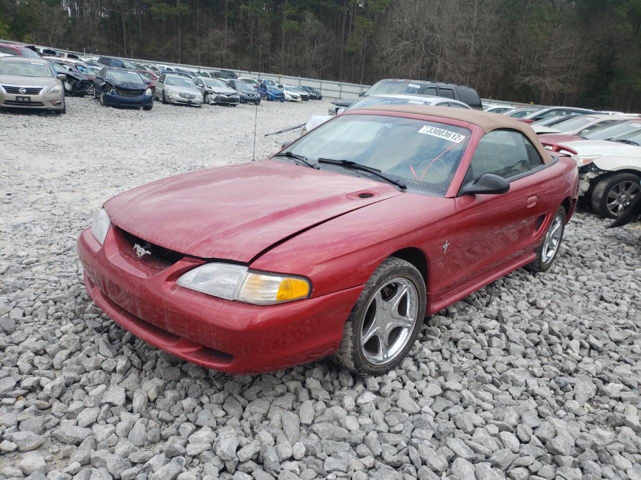 Photo 2 from auction – 1997 FORD MUSTANG with VIN 1FALP4444VF200306
