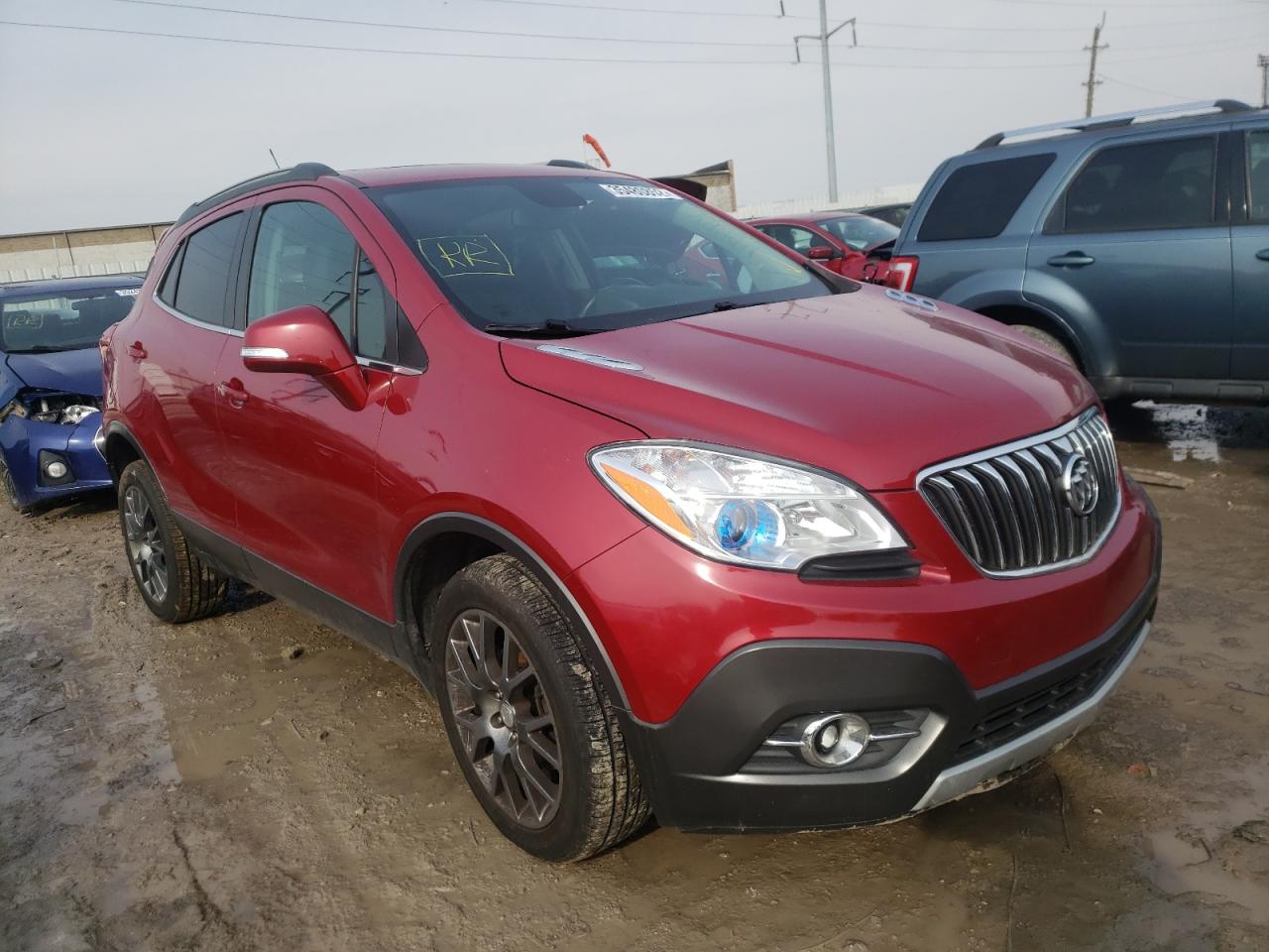 BUICK ENCORE SPO 2016 with VIN KL4CJ2SM0GB587637 - Photo from auction