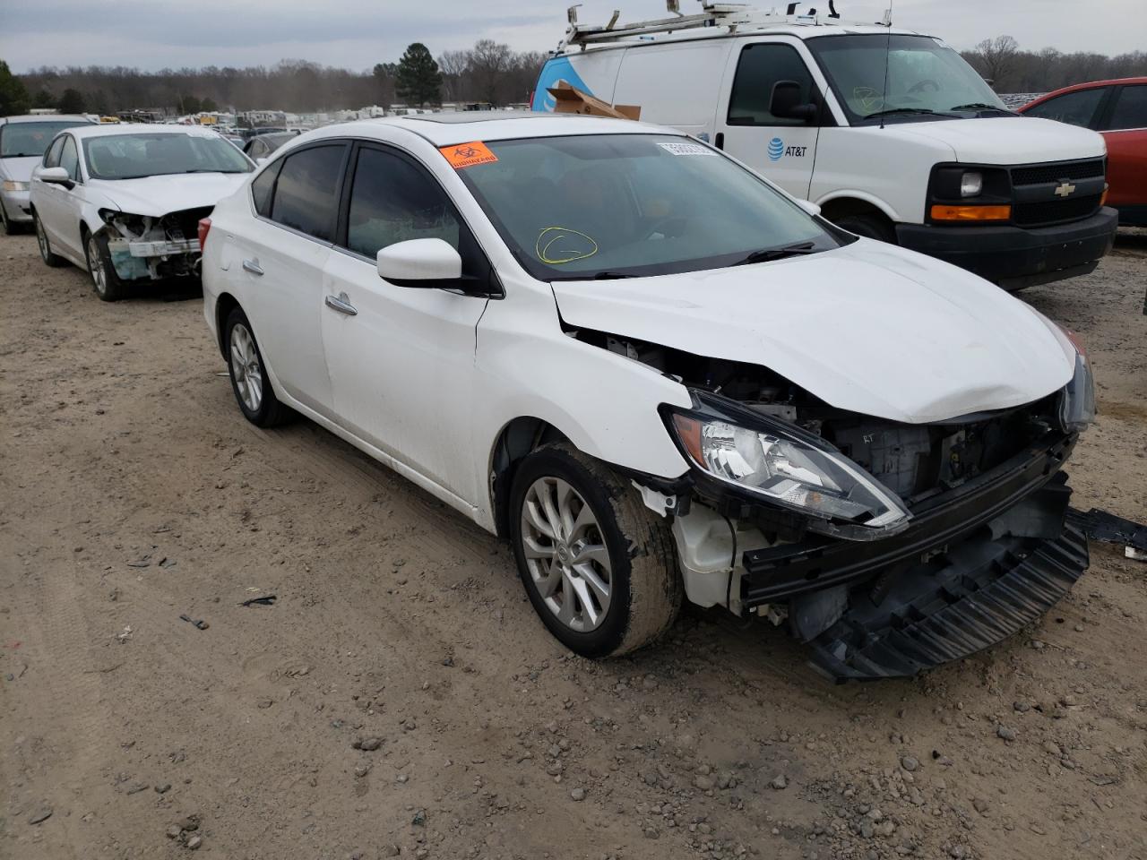 Photo 1 from auction – 2017 NISSAN SENTRA S with VIN 3N1AB7AP6HY289599