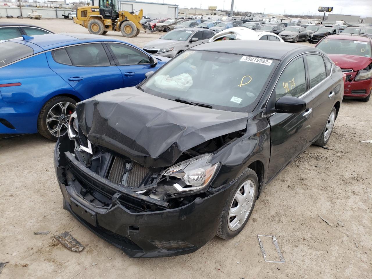 Photo 2 from auction – 2016 NISSAN SENTRA S with VIN 3N1AB7AP9GL670682